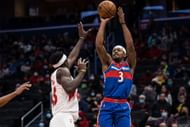 Bradley Beal in action for the Washington Wizards vs. Toronto Raptors.